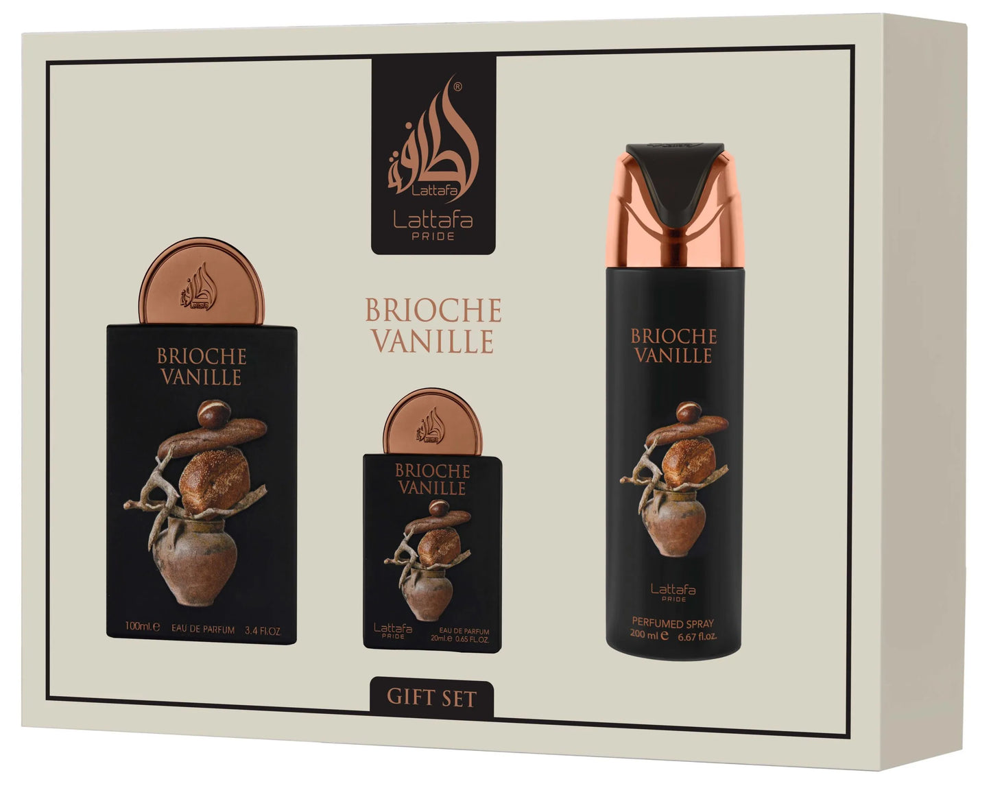Giftset Brioche Vanille