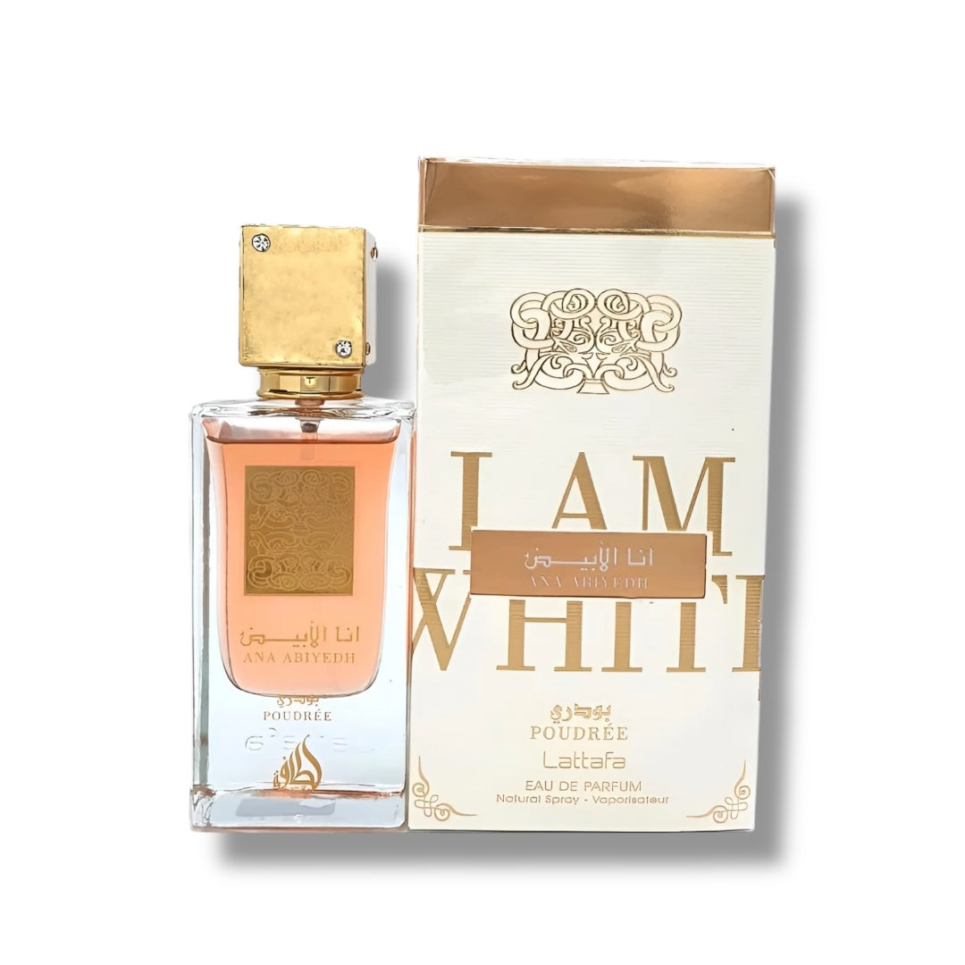 Ana Abiyedh Poudree by Lattafa 60ml