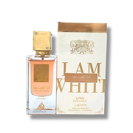 Ana Abiyedh Poudree by Lattafa 60ml