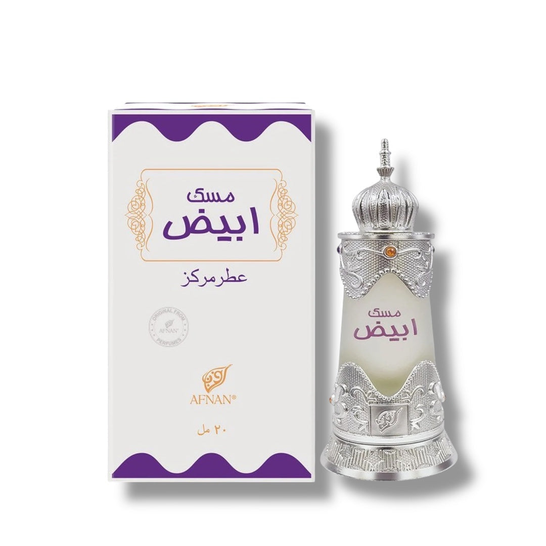 Afnan Musk Abiyad 20ml Concentrated Perfume