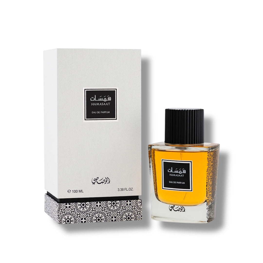 Rasasi Hamasaat
UNISEX / EAU DE PARFUM / 100ml