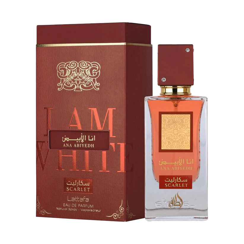 Lattafa Ana Abiyedh Scarlet Eau De Parfum Pour Femme - 60ml