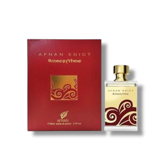 Afnan Edict Amberythme Unisex Vapo 80ml Parfum