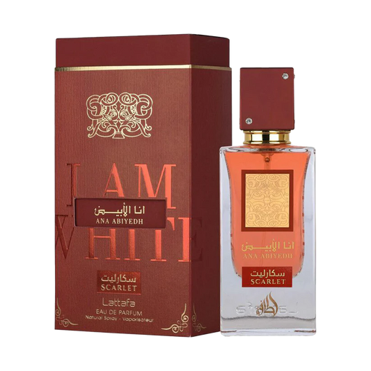 Lattafa Ana Abiyedh Scarlet Eau De Parfum Pour Femme - 60ml