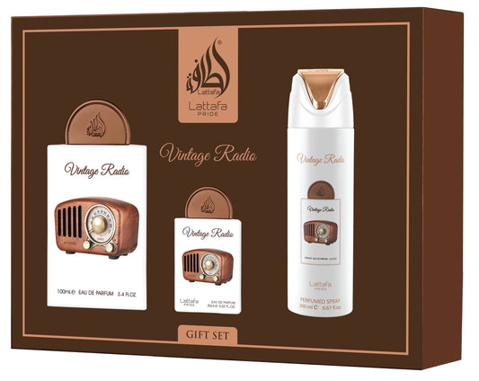 Giftset Vintage Radio